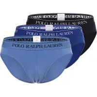 Ralph Lauren für Herren. 714835884004 3er-Set blaue Slips (L), Heimtextilien, Baumwolle