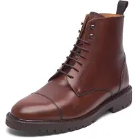 Henry Stevens Schnürboots – Jones CDB3 Herren Leder braun, 44.5 753903-0001-00445