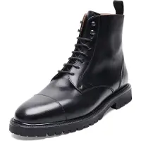 Henry Stevens Stiefel - Schnürboots Jones CDB3 - Gr. 41,5 (EU) - in Schwarz - für Damen