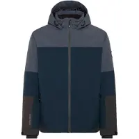 North Bend NBMoritz Herren Skijacke Winterjacke Snowboardjacke wasserdicht wasserfest W-PRO 10.000 Wassersäule 10.000 mm Kapuze Skipasstasche Reißverschlusstaschen