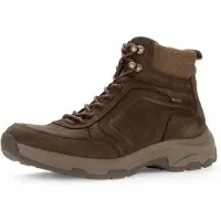 Gabor Herren Wanderschuhe Braun mit profilierter Sohle und gepolstertem Schaft