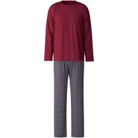Calida Pyjama "Relax Imprint" 2 tlg. mit aufgesetzter Brusttasche
