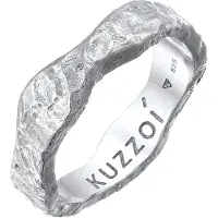 KUZZOI Ring 925 Sterling Silber in Silber | Gr.: 62