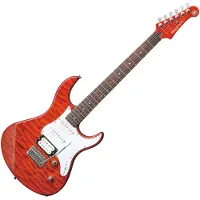 Yamaha Pacifica 212VQM Wölkchen-Ahorn Karamellbraun
