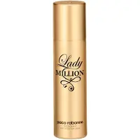 Rabanne Lady Million, Frauen, Deodorant, Spray-Deodorant, Spray, 150 ml, Neroli, Orangenblüte, Himbeere