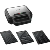 Tefal Sw383d10 Ultracompact 3 In 1 Sandwichmaker