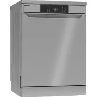 Sharp QW-NA1CF47DS-DE Stand-Geschirrspüler, 60 cm breit, 13 Maßgedecke, 2 Körbe, silber