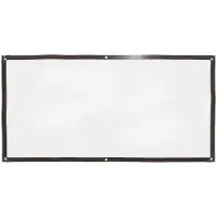 vidaXL Transparente Plane mit Ösen 1x2 m Polyethylen