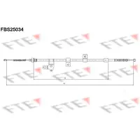 FTE Seilzug, Feststellbremse 9250623