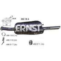 ERNST Endschalldämpfer 052184