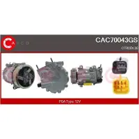 Casco Kompressor, Klimaanlage Genuine CAC70043GS