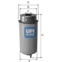 Ufi Kraftstofffilter 24.458.00