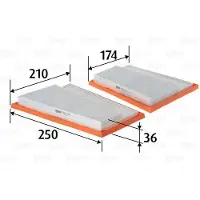 Valeo Luftfilter 585430