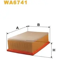 WIX FILTERS Luftfilter WA6741