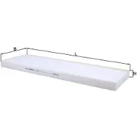 MAHLE ORIGINAL Filter, Innenraumluft LA 1122
