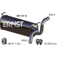 ERNST 061018 Endschalldämpfer für OPEL Astra J Sports Tourer (P10) Auspuff