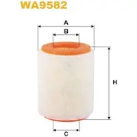 WIX FILTERS Luftfilter WA9582