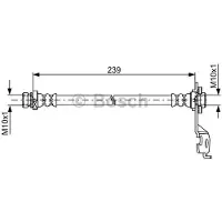 Bosch Bremsschlauch 1 987 481 764