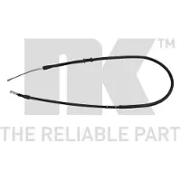 NK Handbremsseil Trommelbremse Hinterachse [Hersteller-Nr. 904764] für Audi