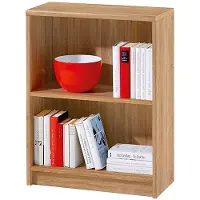 Die Möbelfundgrube Bücherregal Standregal Sonoma Eiche 60 x 78 cm - 1 Einlegeboden - LILLY