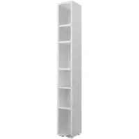Die Möbelfundgrube Bücherregal Standregal weiß 25 x 191 cm - IMAGE