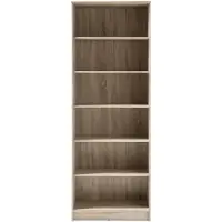 Die Möbelfundgrube Bücherregal Standregal Sonoma Eiche 72 x 198 cm - 5 Einlegeböden - OPTIMUS