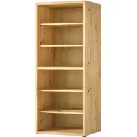 Die Möbelfundgrube Bücherregal Artisan Eiche 82 x 215 cm 6 Ablagefächer - RILEGA