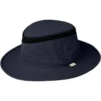 Tilley Hut Airflo Medium Brim LTM5 Unisex Midnight Navy-Größe 57