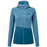 Mountain Equipment Durian Hooded Womens Jacket stellar/majolica blue - Größe 14 UK Damen 006929
