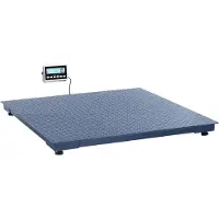 Steinberg Systems Bodenwaage - 5000 kg / 2 kg - 150 x 150 cm - externes LCD SBS-BW-5000/2000XL