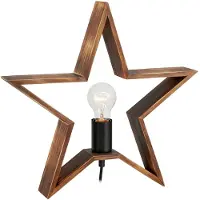 Markslöjd Estrella Tischstern Braun