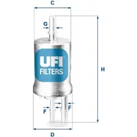 Ufi Kraftstofffilter 31.855.00