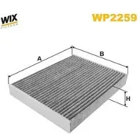 WIX FILTERS Filter, Innenraumluft WP2259