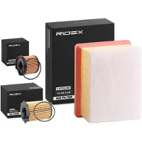 RIDEX Filterset Inspektionspaket Filtersatz passend für PEUGEOT 206 Schrägheck (2A/C) für SEAT Leon Schrägheck (1M1) für CITROËN