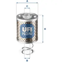 Ufi Kraftstofffilter 26.617.00
