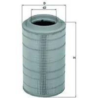 MAHLE ORIGINAL Luftfilter LX 1789