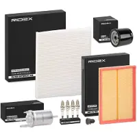 RIDEX Inspektionspaket Filterset für VW POLO (9N) für SEAT Ibiza III Schrägheck (6L) für SKODA Fabia I Combi (6Y5) FABIA (6Y2) FABIA Stufenheck (6Y3)