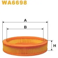 WIX FILTERS Luftfilter WA6698