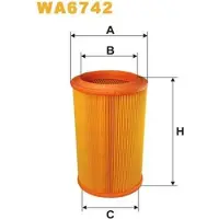 WIX FILTERS Luftfilter WA6742