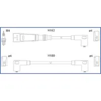 ASTEMO Zündleitungssatz Hueco 134707