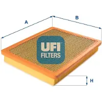 Ufi Luftfilter 30.941.02 für FERRARI 348 ts/GTS Filtereinsatz
