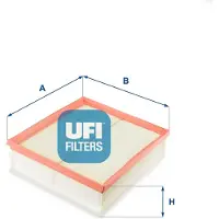 Ufi LUFTFILTER Art: 30.194.00