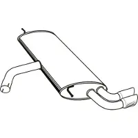 VEGAZ Endschalldämpfer für VW 8V5253609G AS-416