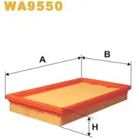 WIX FILTERS Luftfilter WA9550