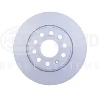 Hella Bremsscheibe Vorderachse Belüftet [Hersteller-Nr. 8DD355109-561] für Skoda, VW, Audi, Seat