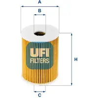 Ufi Kraftstofffilter 24.127.00