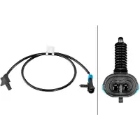 Hella Sensor Raddrehzahl 2-polig Hallsensor 780 mm Kabel für CHEVROLET BLAZER
