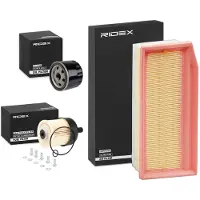 RIDEX Filterset Inspektionspaket Filtersatz für DACIA DUSTER für RENAULT Clio IV Schrägheck (BH) GRAND SCÉNIC III (JZ0/1)