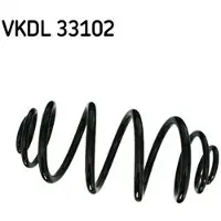 Skf Fahrwerksfeder VKDL 33102 für Opel Meriva B Zafira Family
