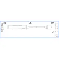 ASTEMO Zündleitungssatz Hueco 134576